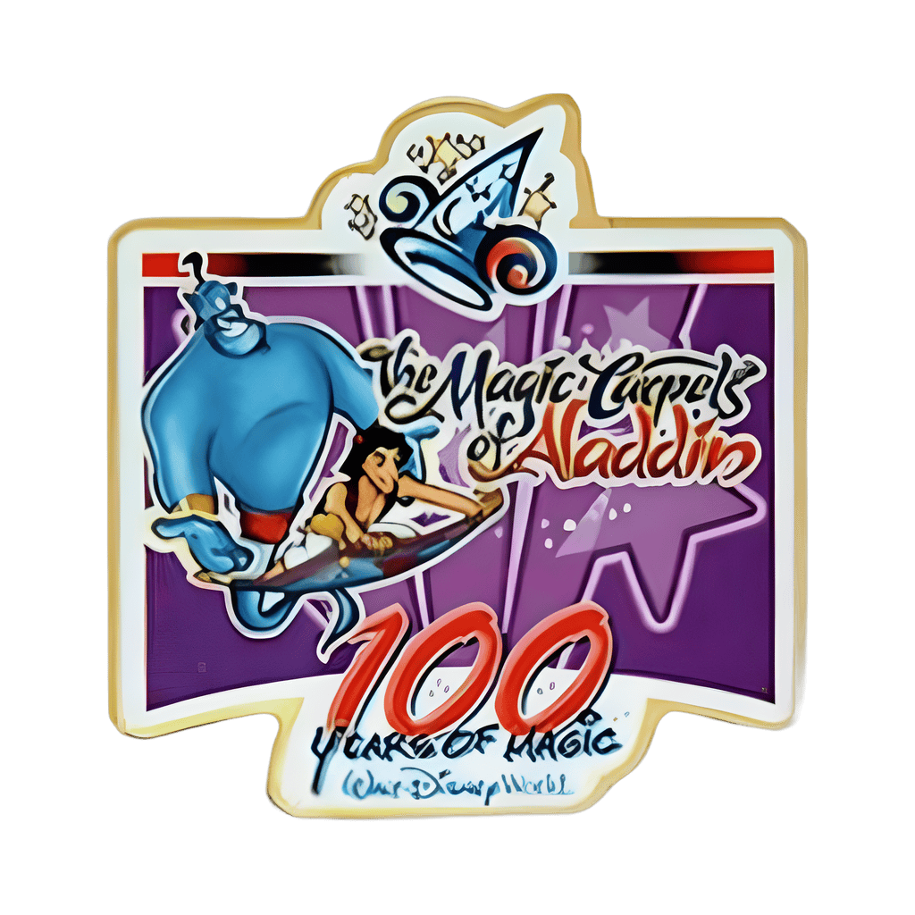 The Magic Carpets of Aladdin Disney pin