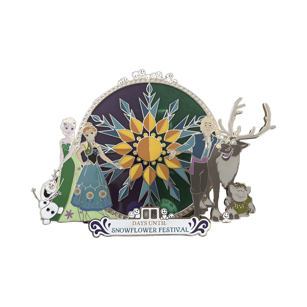 Days Until - Snowflower Festival Disney pin