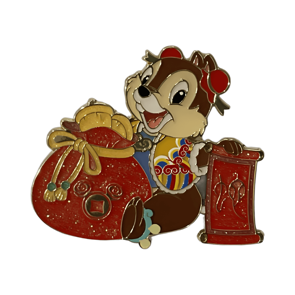 Chip with New Year Offerings Disney pin