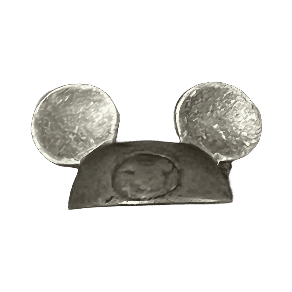 Pewter Mickey Hat Disney pin