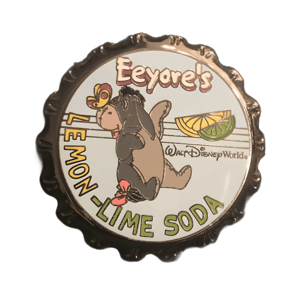 Eeyore's Lemon-Lime Soda Disney pin