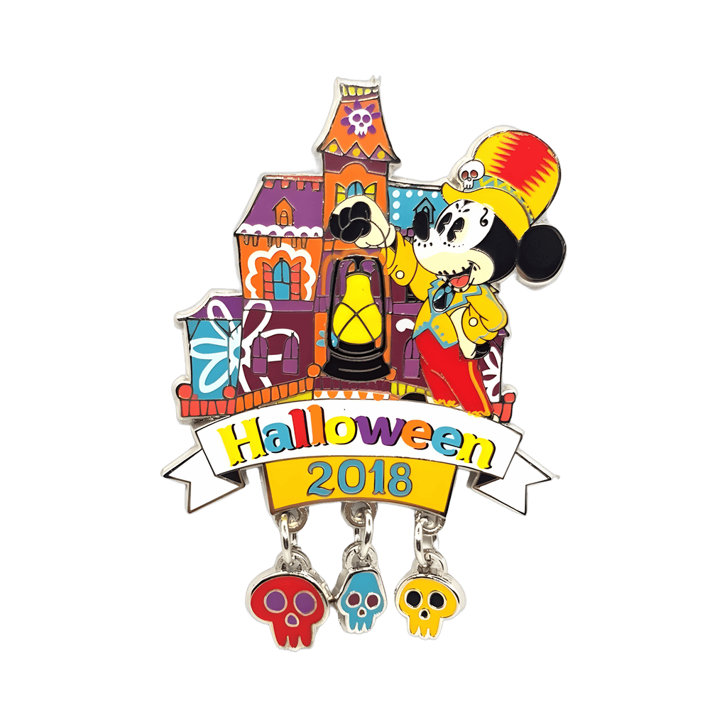 Día de Muertos Mickey Disney pin