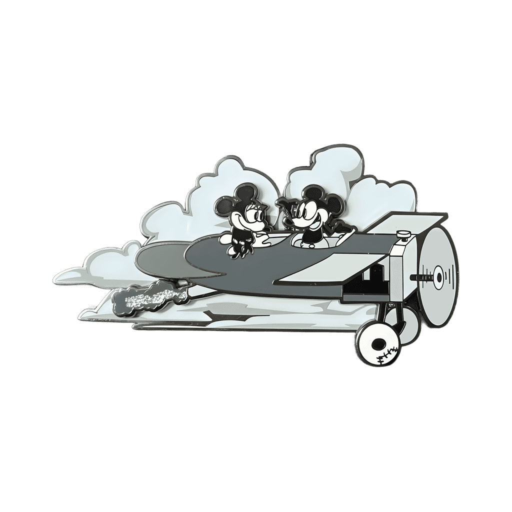 Mickey and Minnie in Plane Disney pin