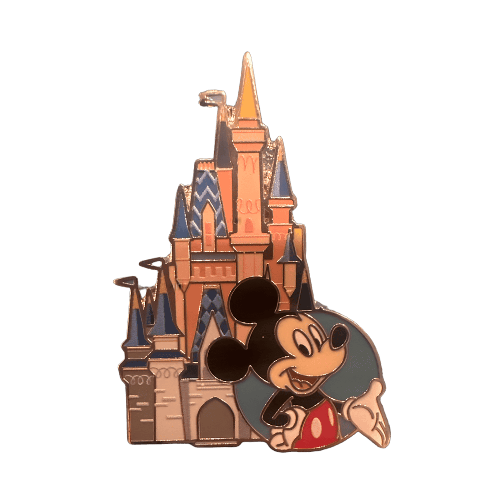 Mickey Mouse at Cinderella Castle (Magic Kingdom) Disney pin
