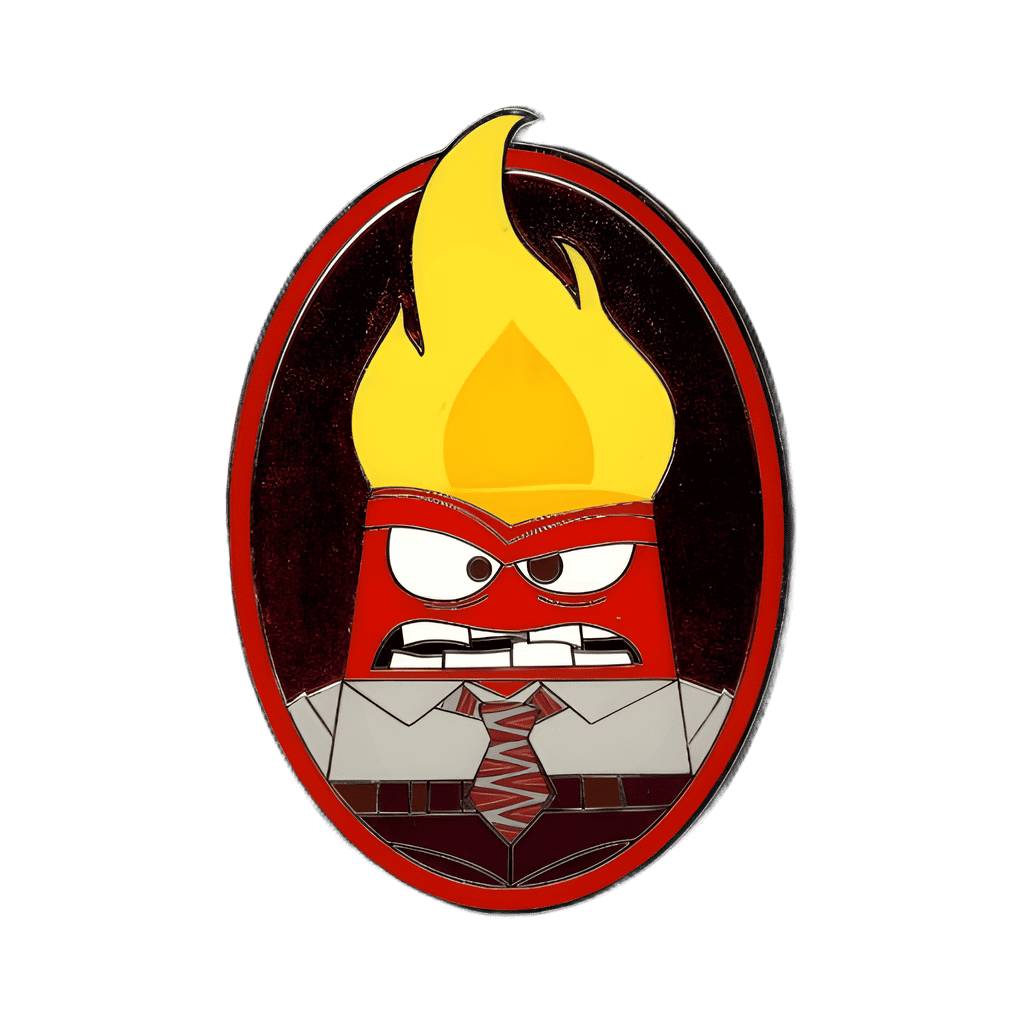 Anger Disney pin