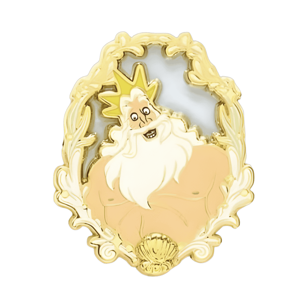 King Triton Disney pin