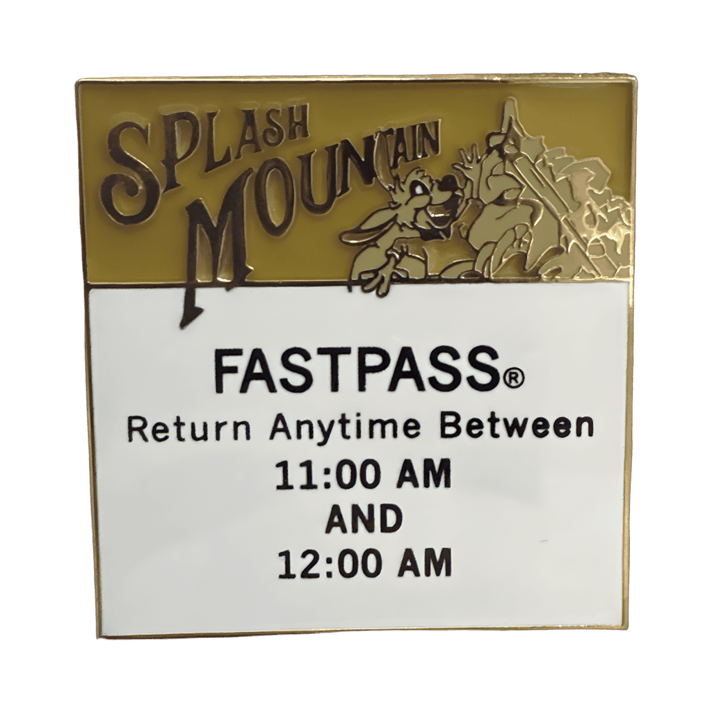 Splash Mountain Disney pin