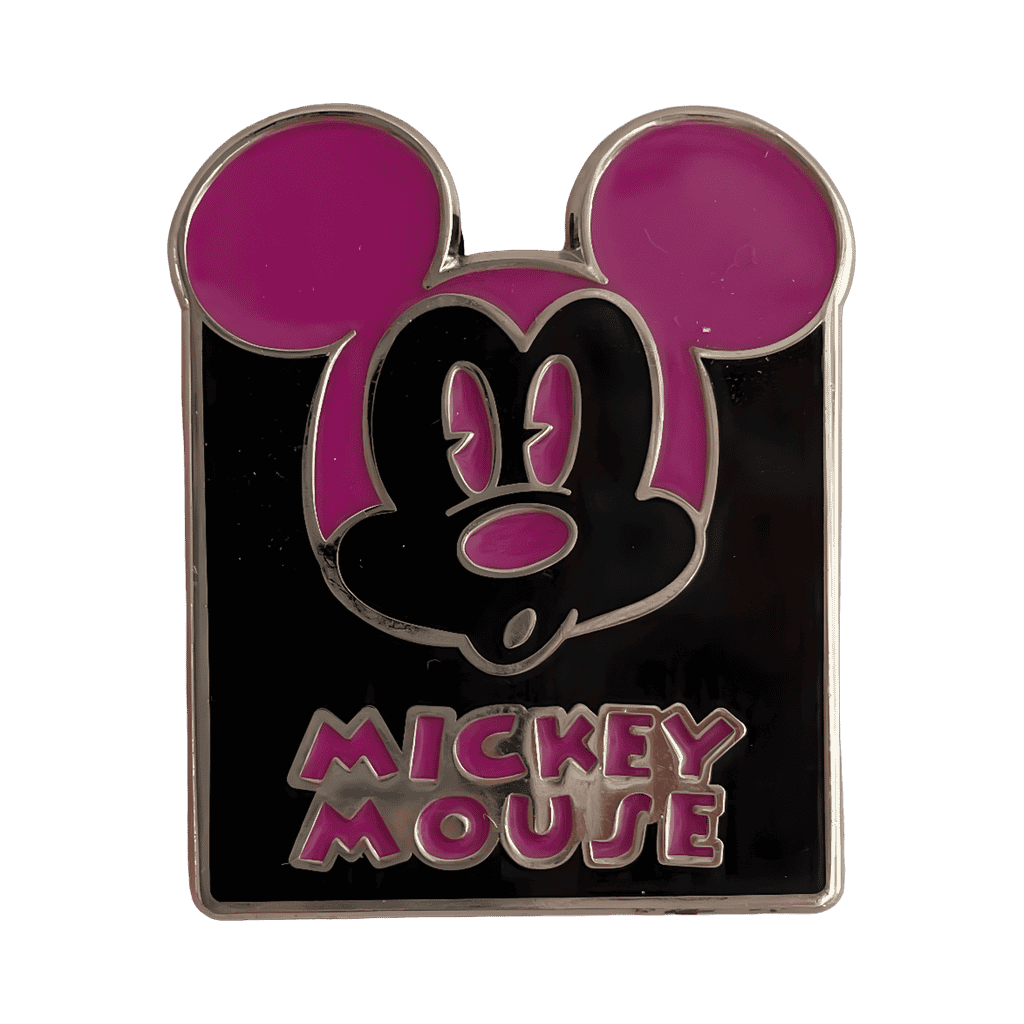 Pink (Baffled) Disney pin