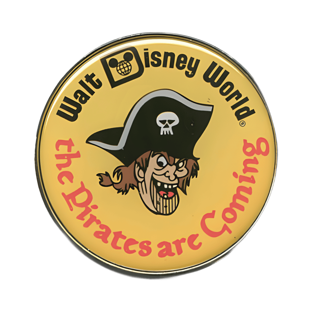 Pirate Disney pin