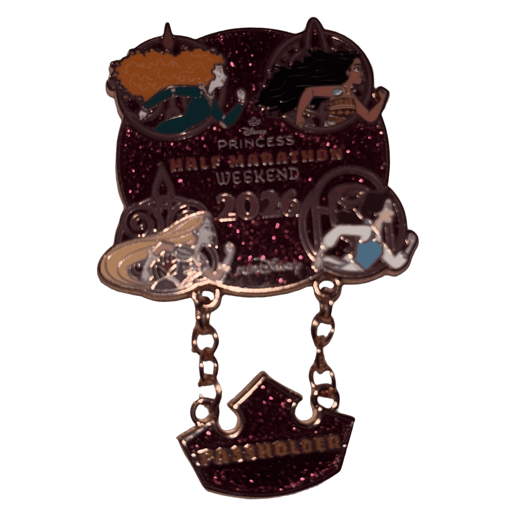 Disney Princess Half Marathon Passholder 2026 Disney pin