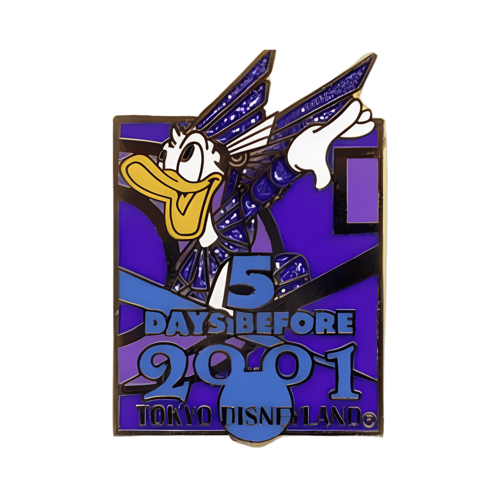 Donald 5 Days Before 2001 Disney pin