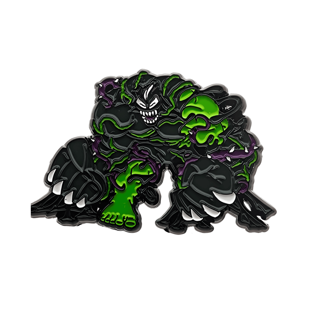 Venomized Hulk Disney pin