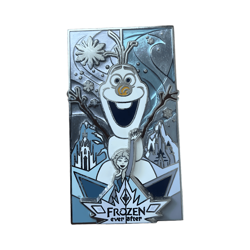 Olaf and Elsa Disney pin