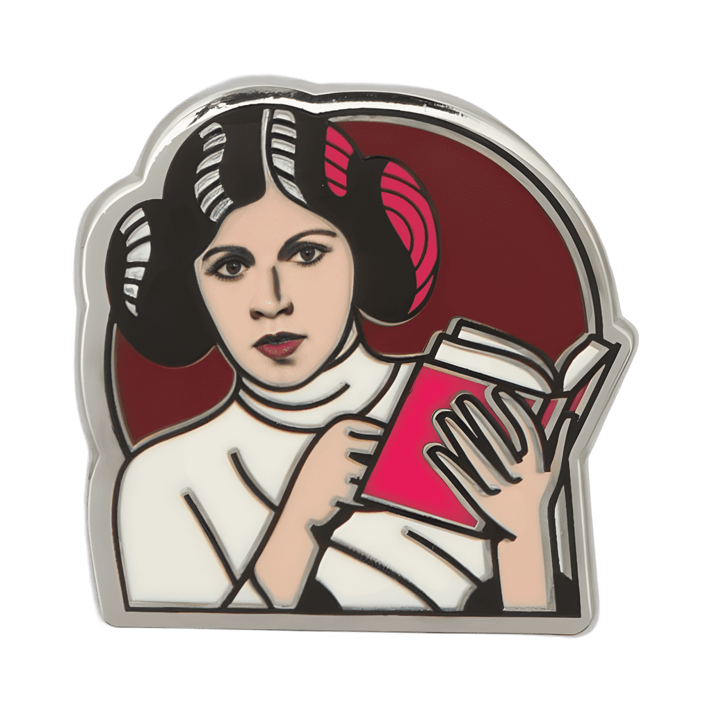 Princess Leia with Book Disney pin