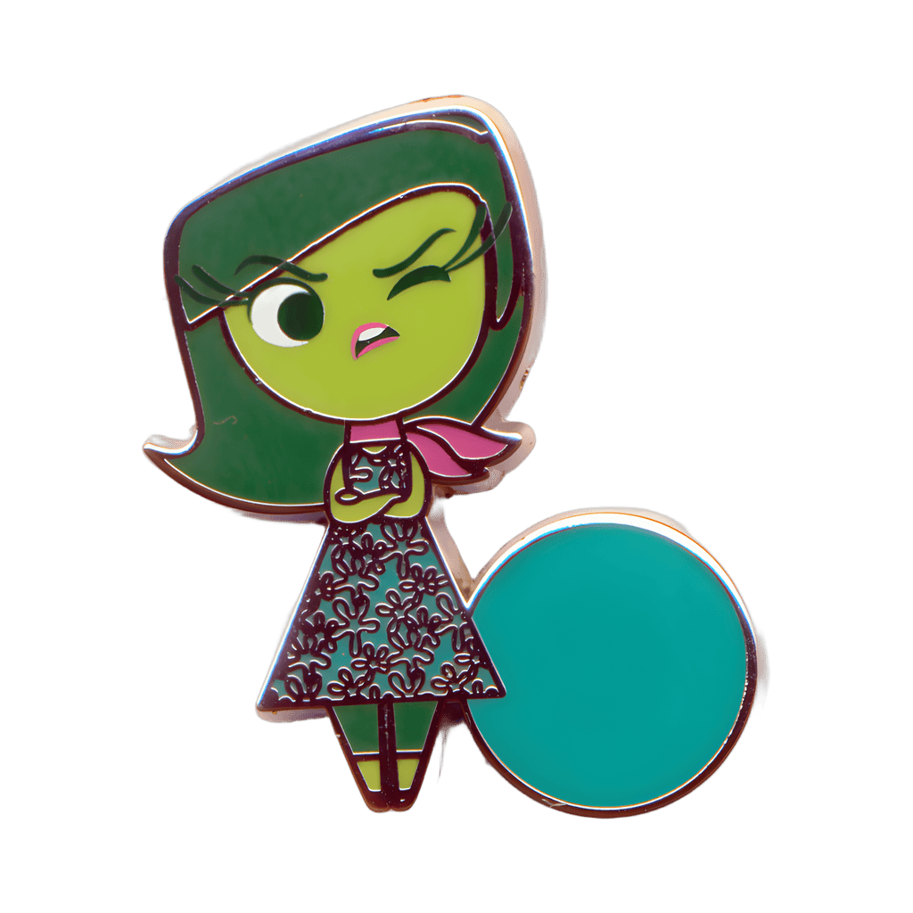Disgust Disney pin