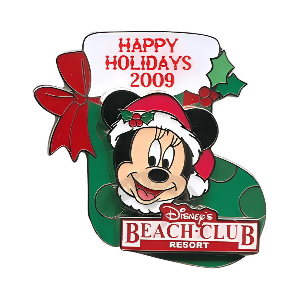 Beach Club - Minnie Mouse Stocking Disney pin