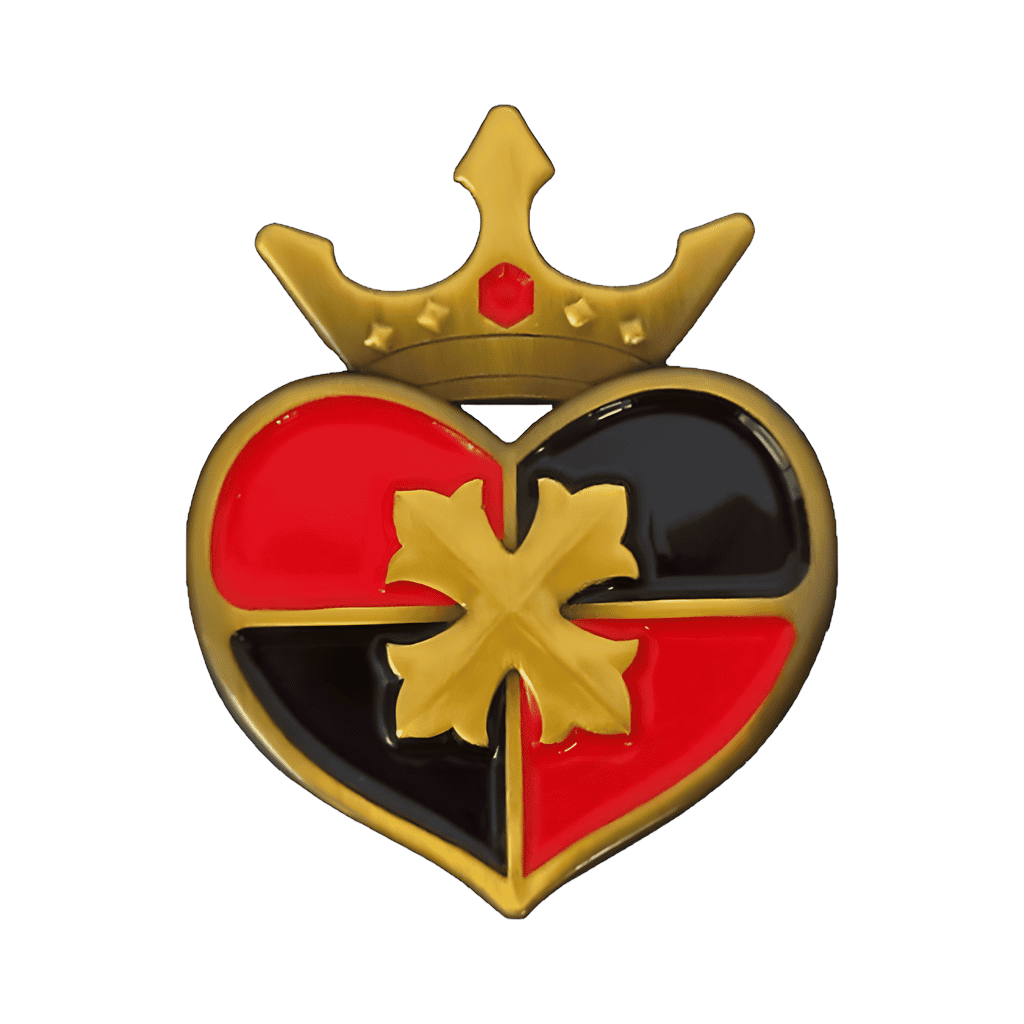 Riddle Rosehearts of Heartslabyul Icon Disney pin