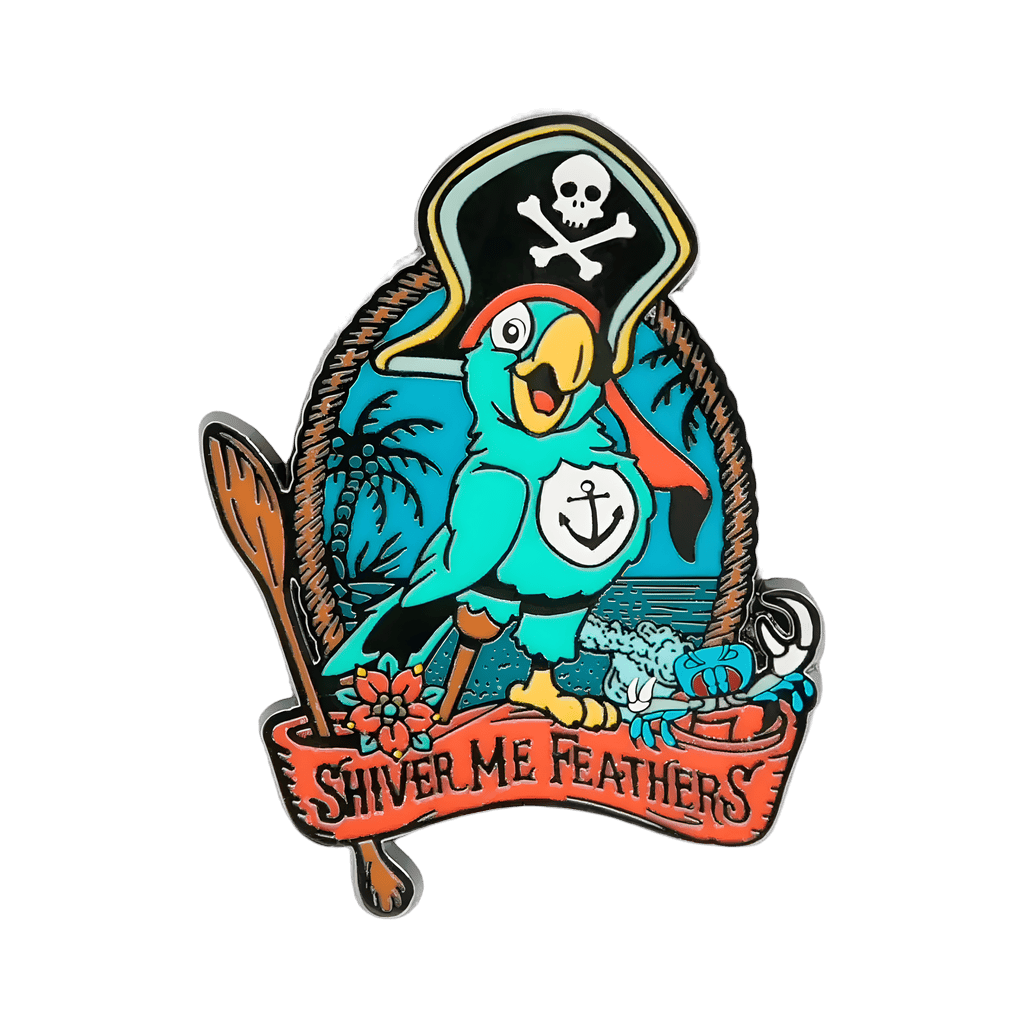Shiver Me Feathers Disney pin
