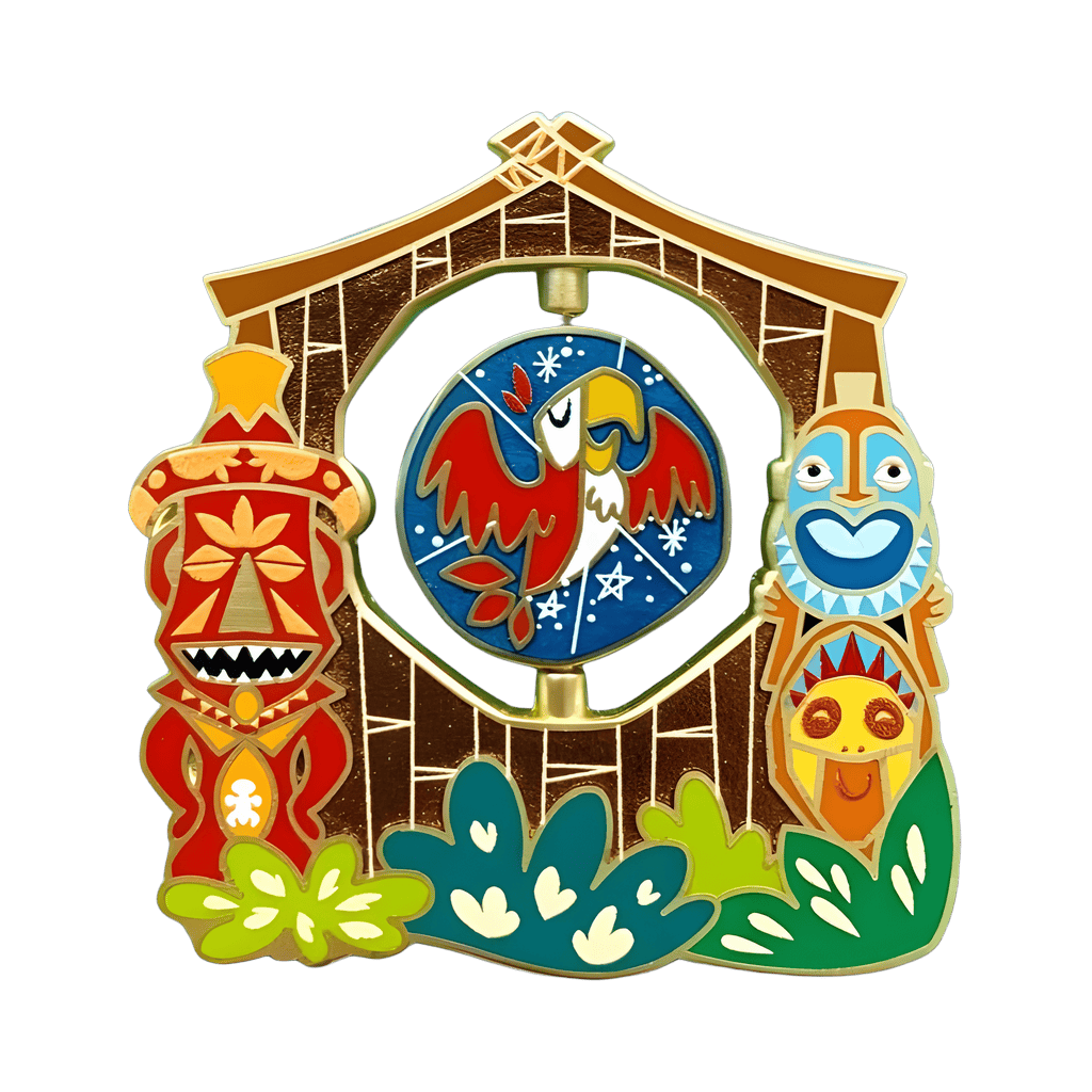 Enchanted Tiki Room Disney pin