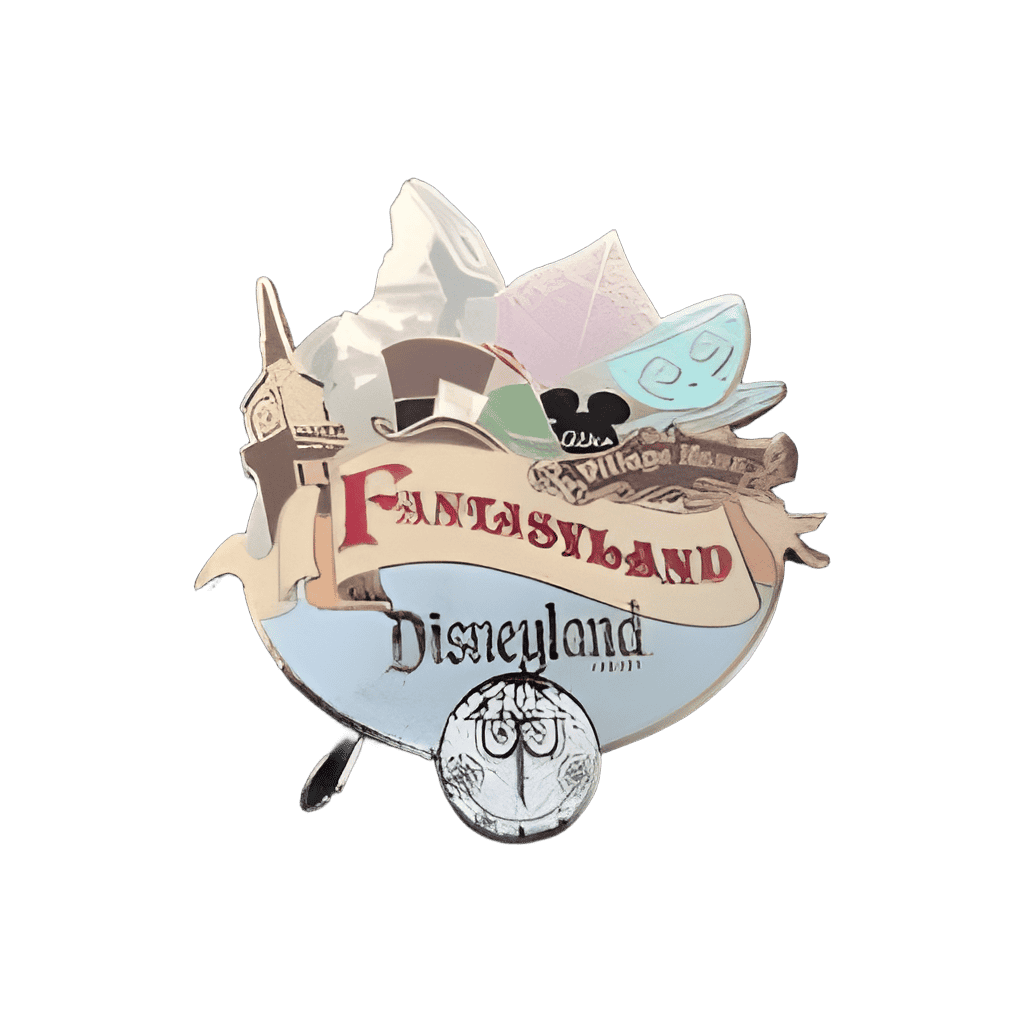 Fantasyland Attractions Disney pin