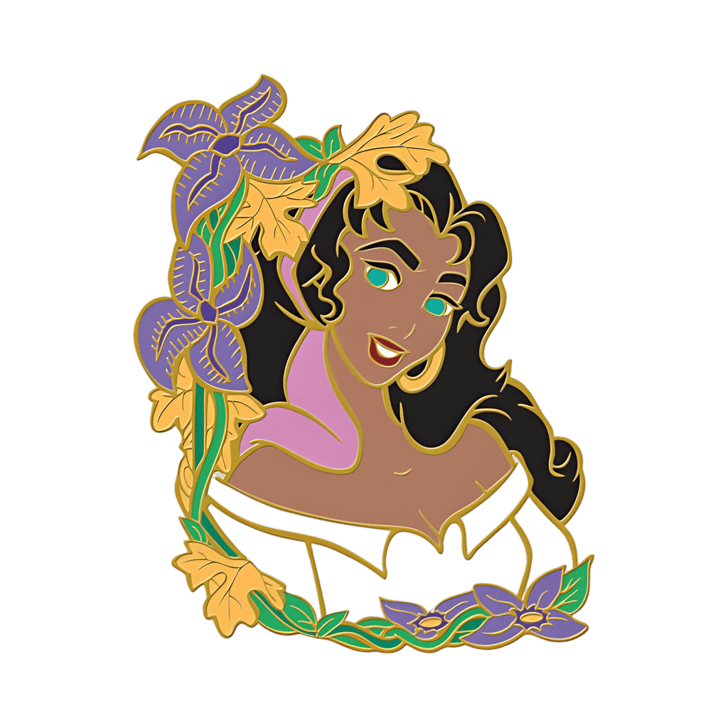 Esmeralda Disney pin