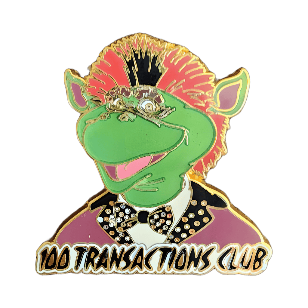 Sonny Eclipse - 100 Transactions Club Disney pin