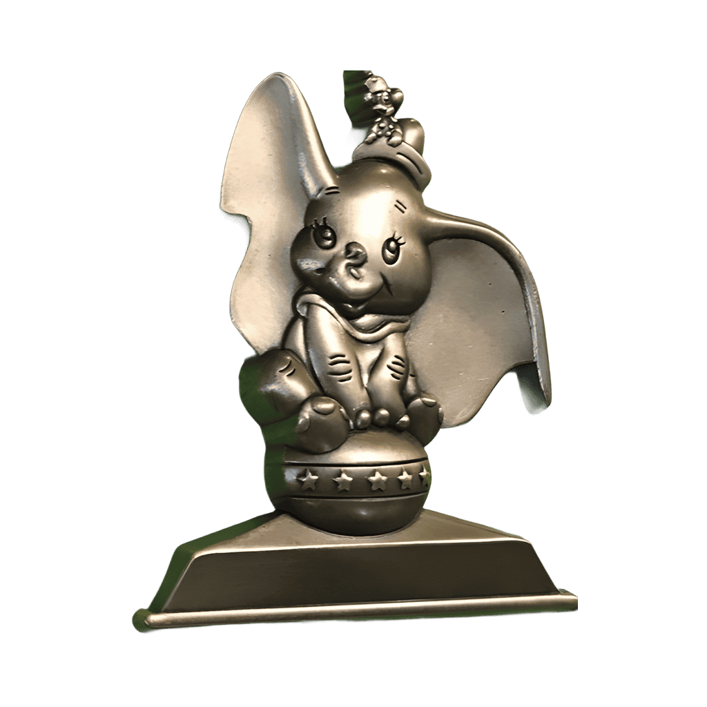 Gold Statue Dumbo Disney pin
