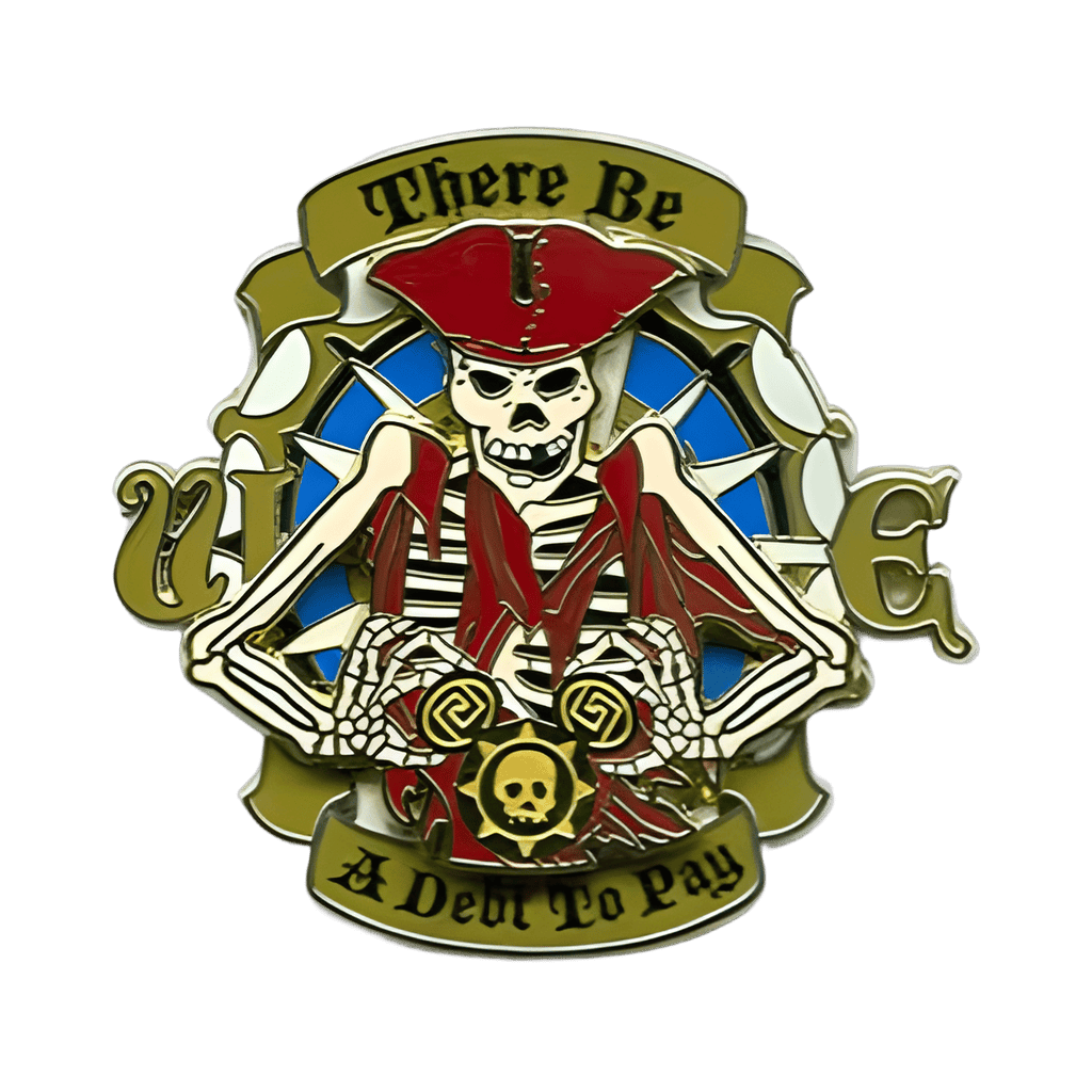 There Be A Debt to Pay Disney pin