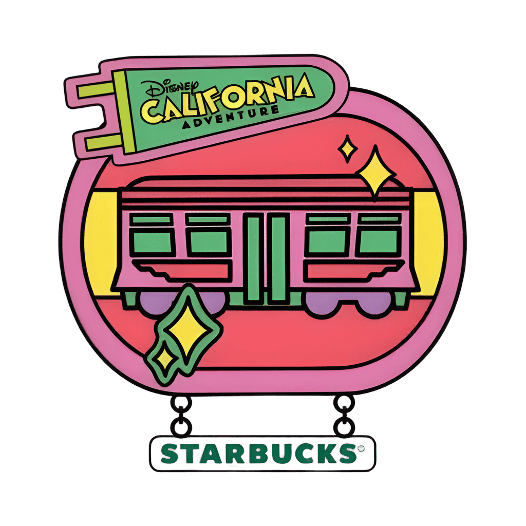 Disney California Adventure Collection — Red Car Trolley Disney pin