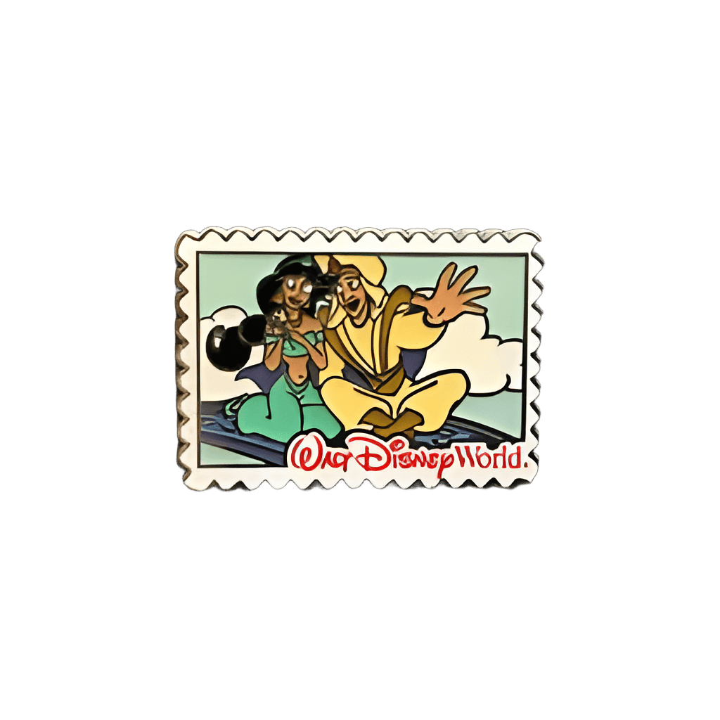 Aladdin and Jasmine on Magic Carpet Disney pin