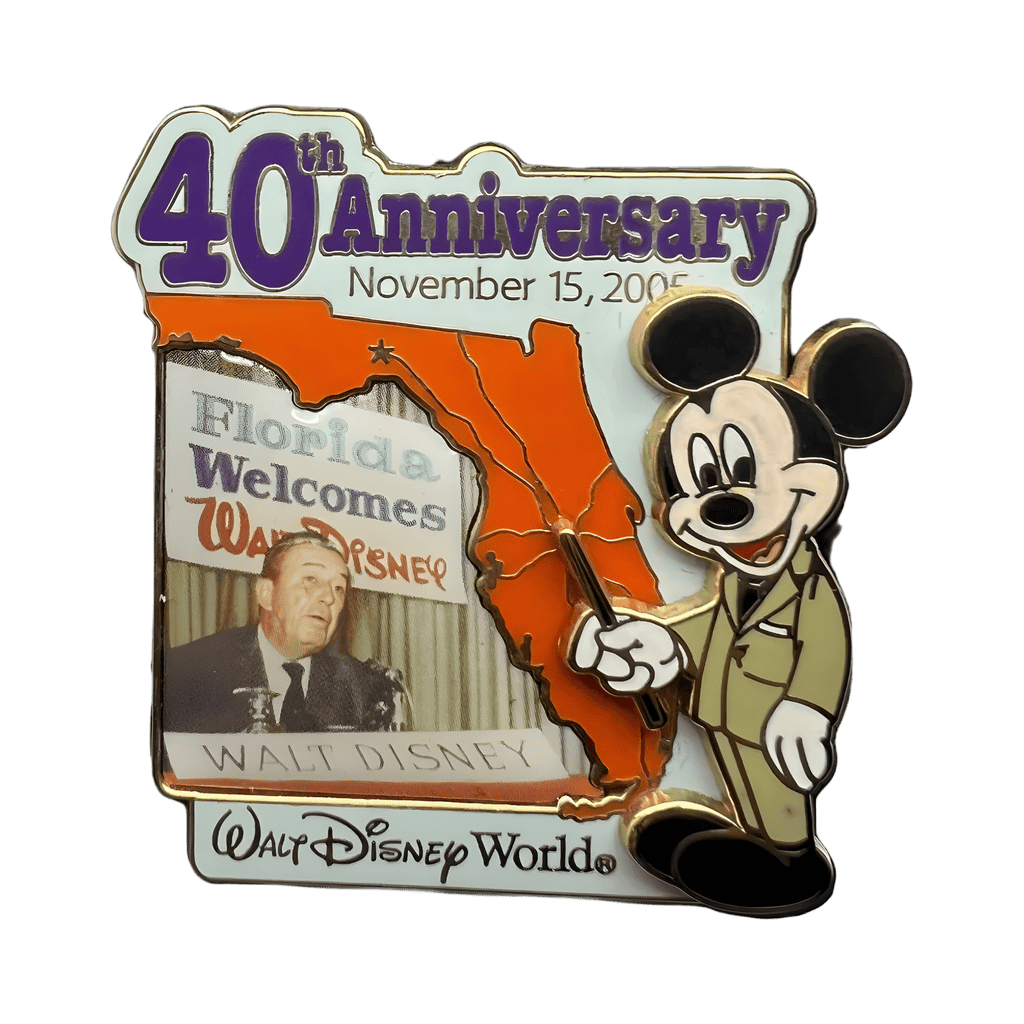Walt Disney - Disney World Announcement Disney pin