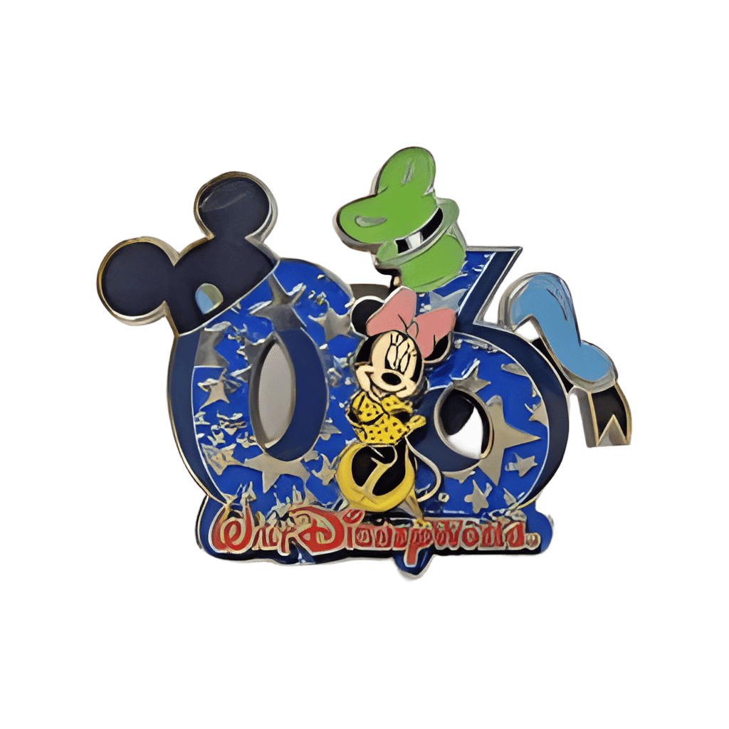 Disneyland Stars and Hats Logo (Minnie) Disney pin