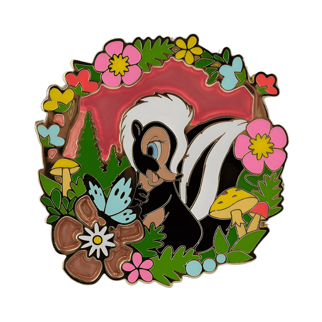Flower Disney pin