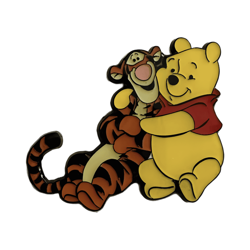 Pooh and Tigger Hug Disney pin