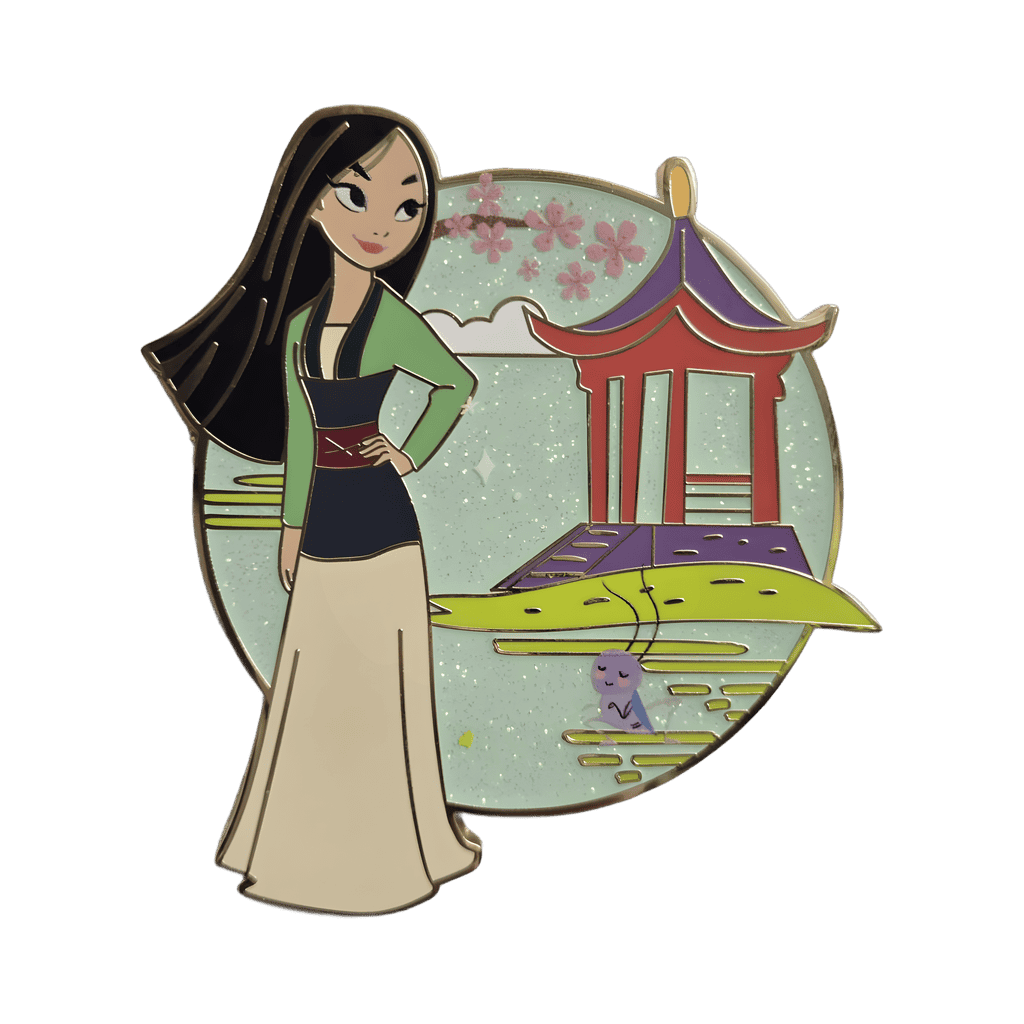 Mulan - Glitter Chaser Disney pin