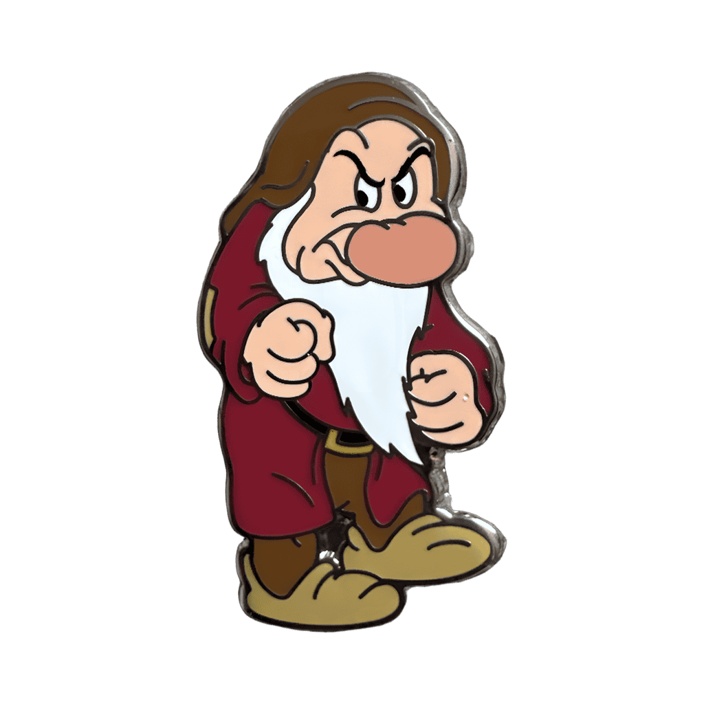 Grumpy Disney pin