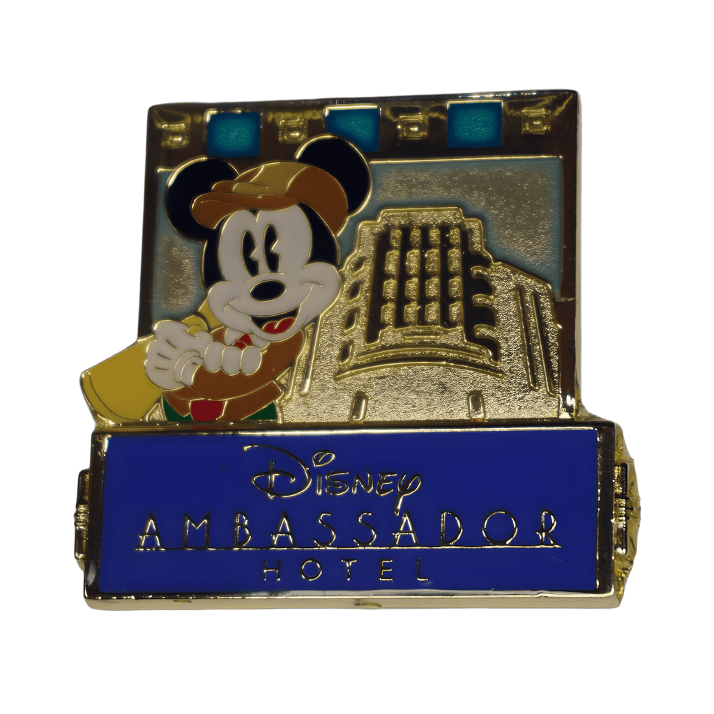 Director Mickey in Front of Hotel Disney pin