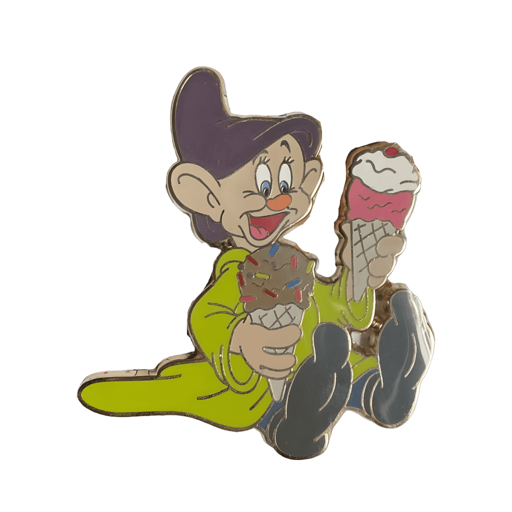 Dopey with 2 Cones Disney pin