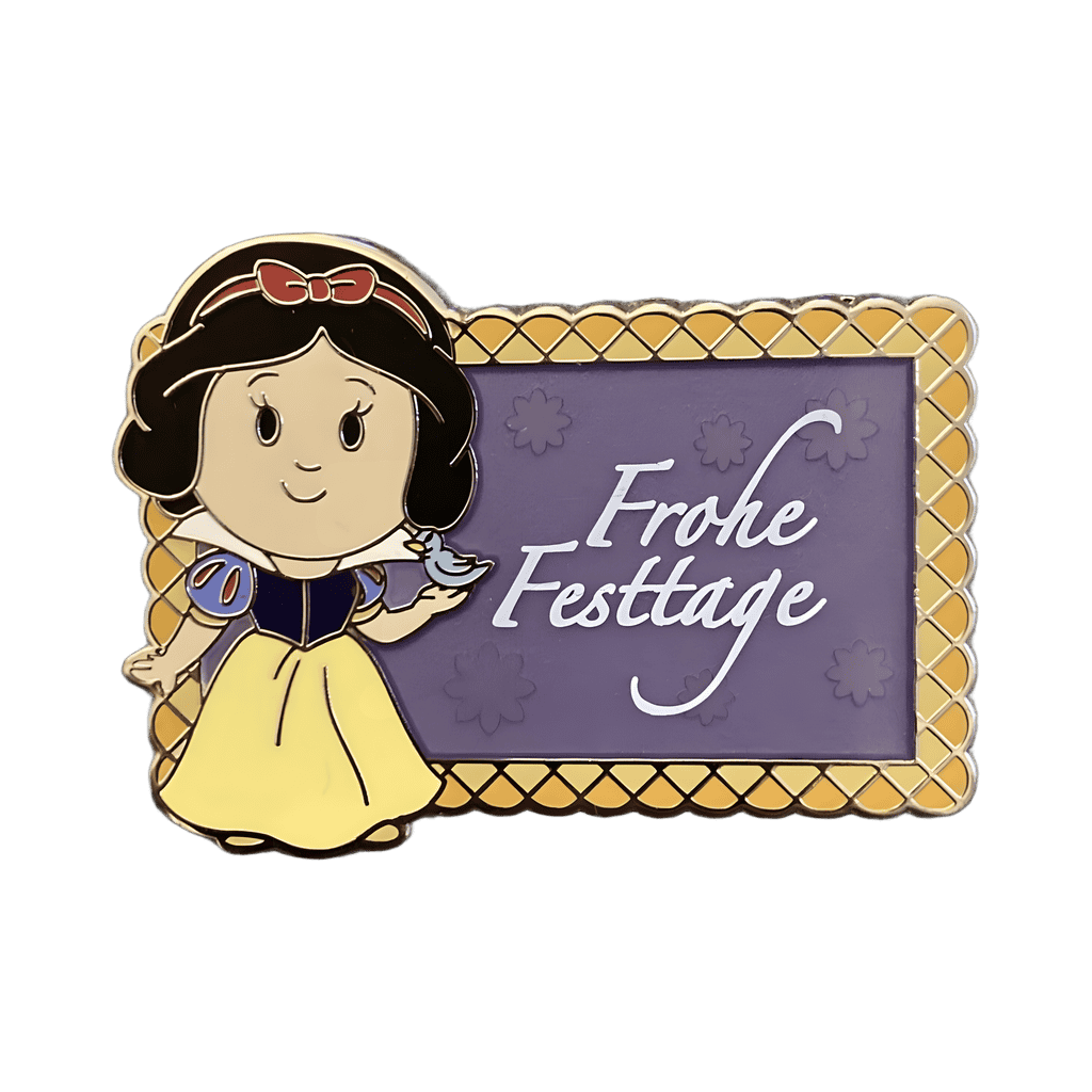 Snow White - Frohe Festtage Disney pin