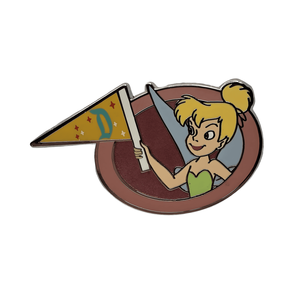Vintage Pennants with Character Mystery Collection — Tinker Bell CHASER Disney pin