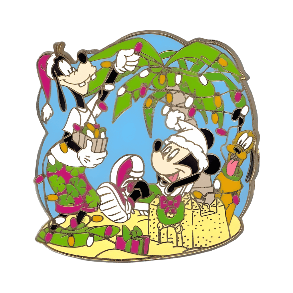 A Tropical Christmas Disney pin