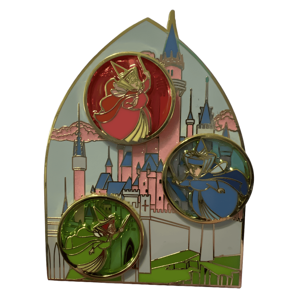 Good Fairies Castle Disney pin