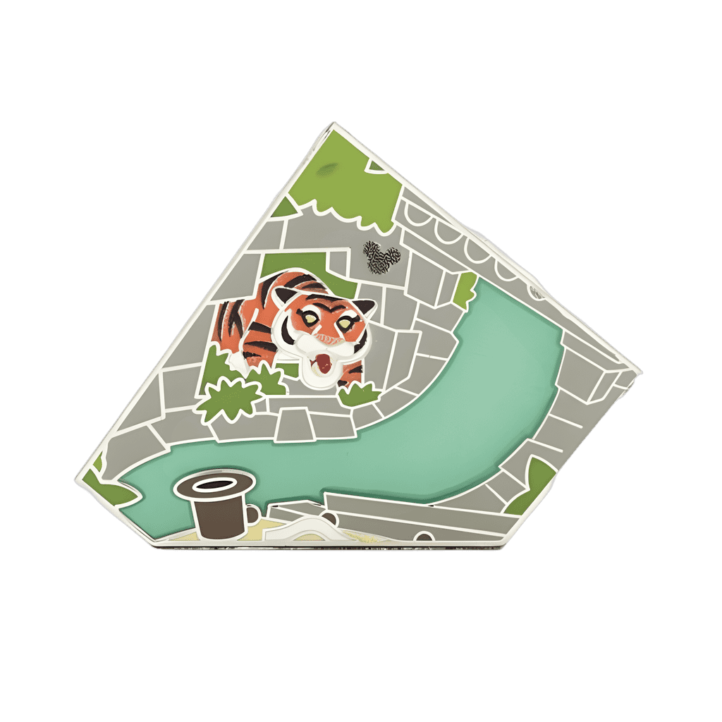 Tiger in Temple Disney pin