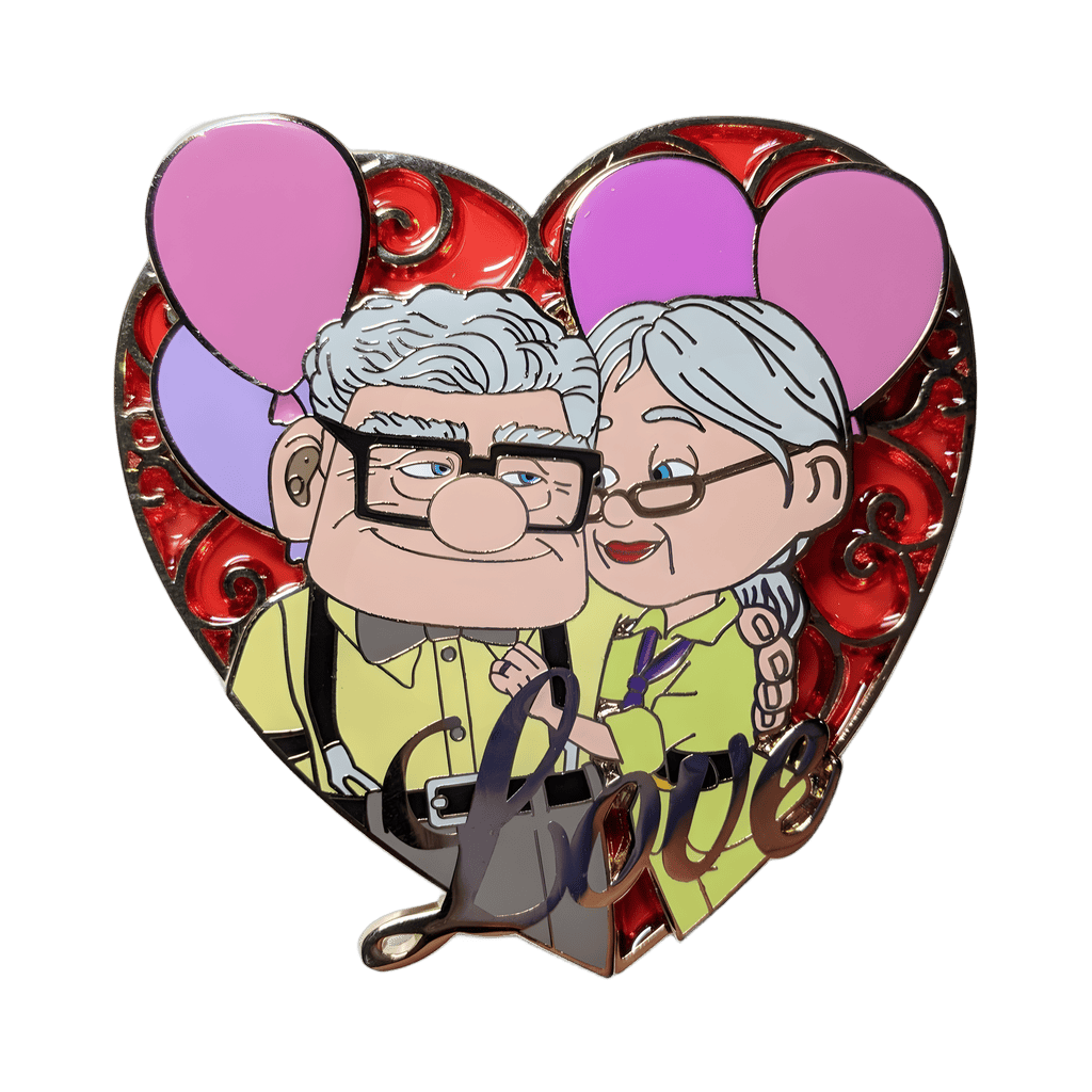 Carl and Ellie Disney pin
