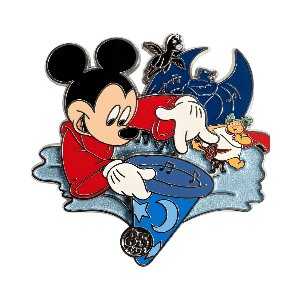 Sorcerer Mickey pin on pin Disney pin