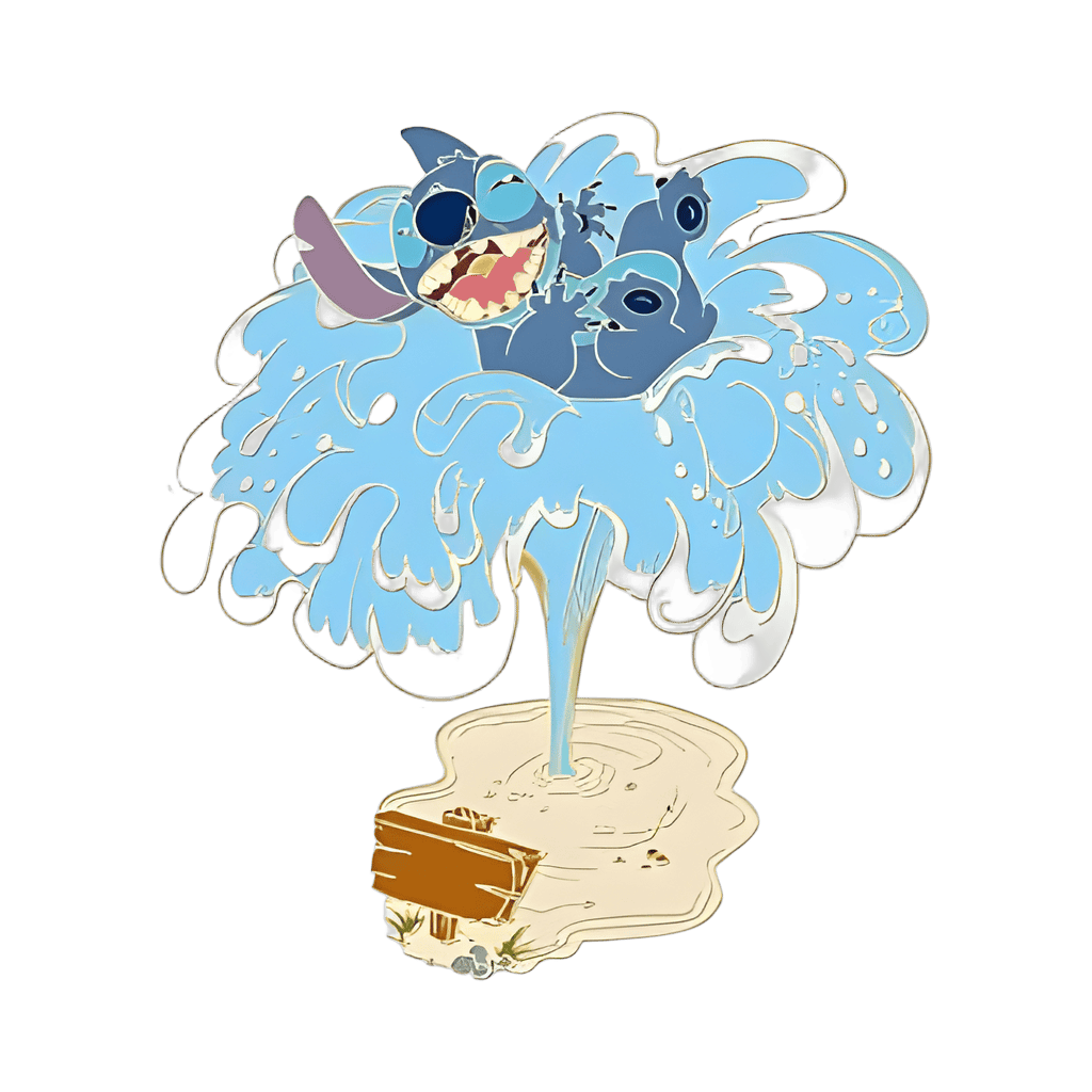 Stitch at Old Faithful Disney pin