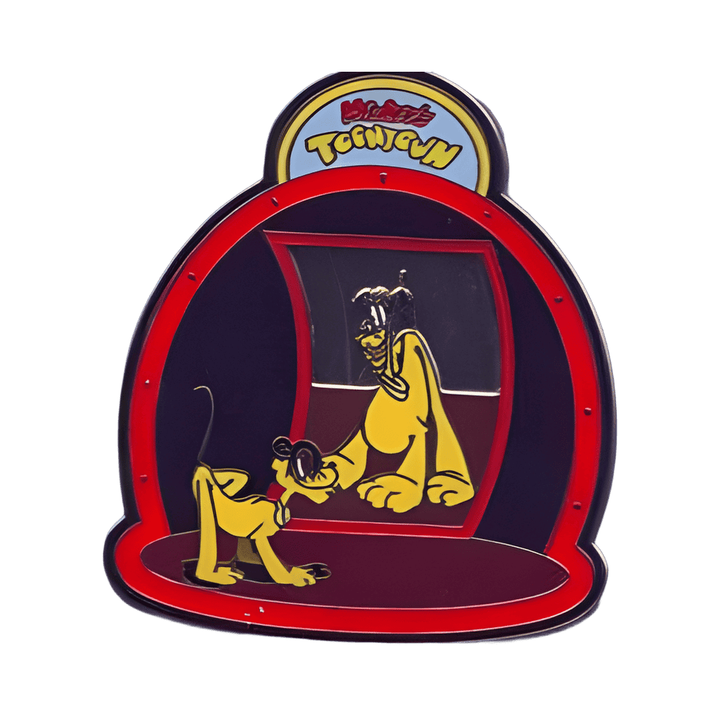 Pluto at the Fun House Disney pin