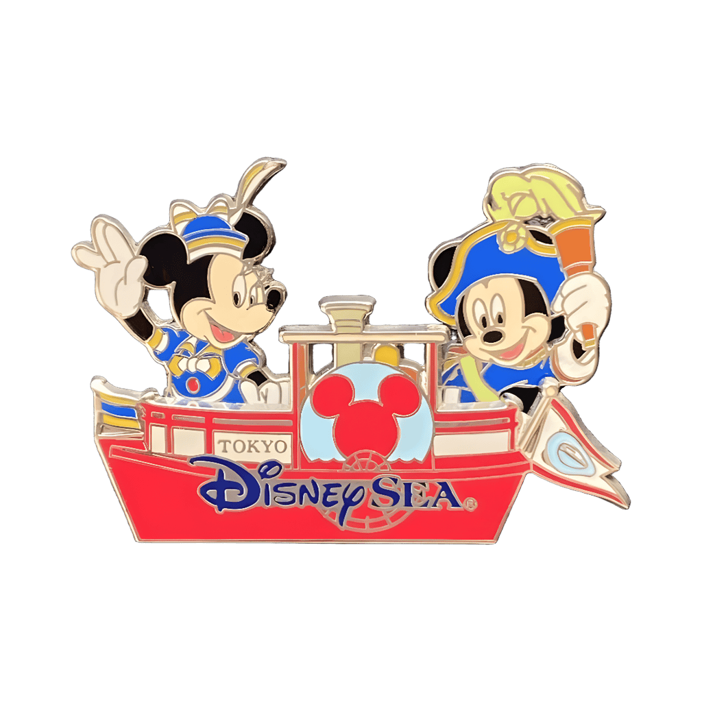 Mickey and Minnie Transit Steamerline Disney pin