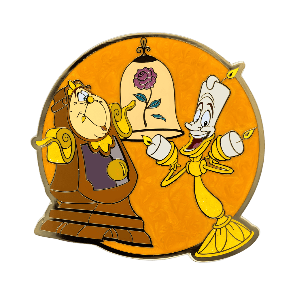 Cogsworth & Lumière Disney pin