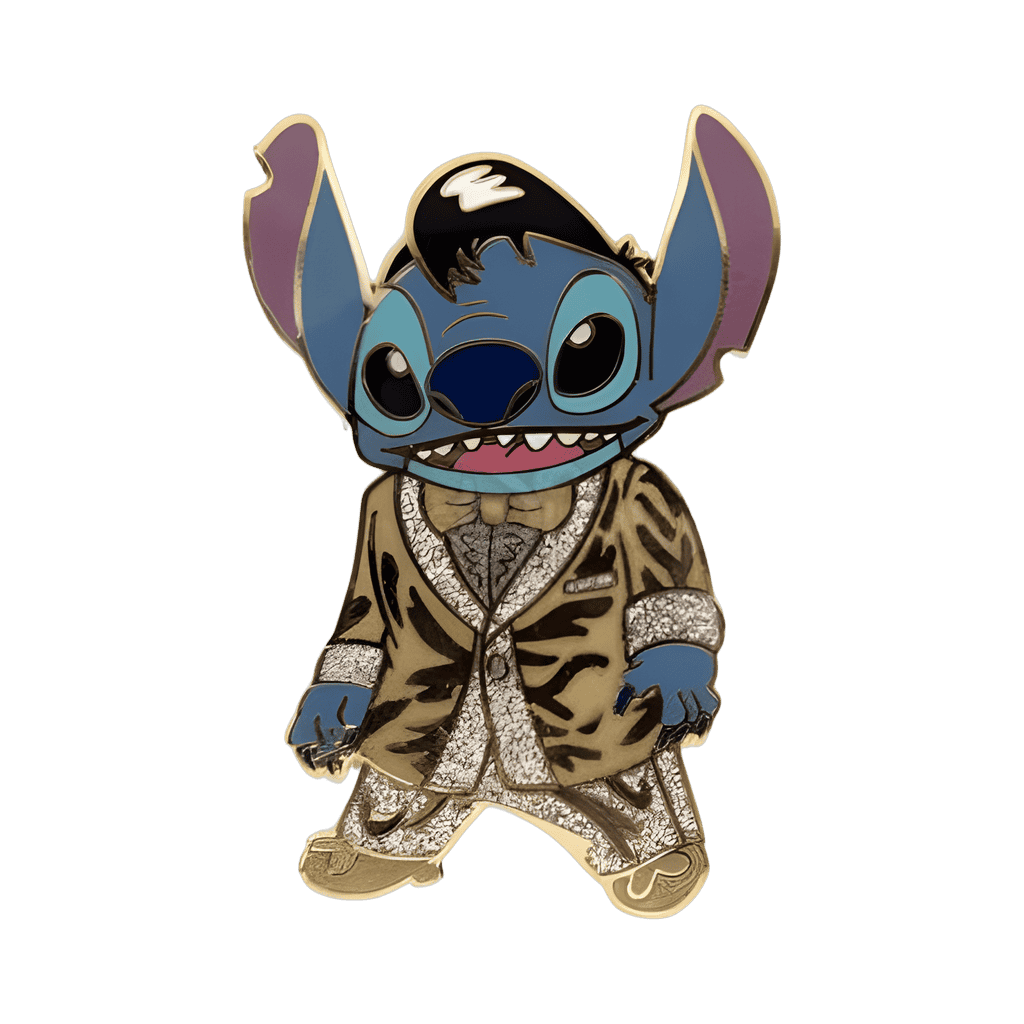 Elvis Stitch Disney pin
